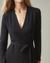 Women's Wrap Dress - Black